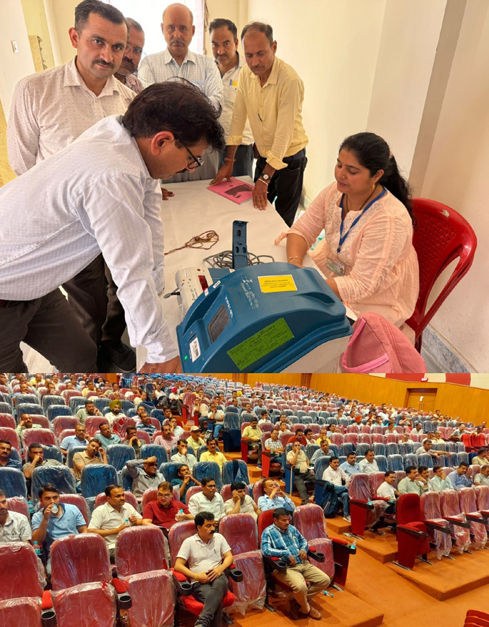 पीठासीन और सहायक पीठासीन कर्मियों के लिए दूसरे चरण की कार्यशाला सम्पन्न 